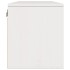 Armarios de pared 2 uds madera maciza pino blanco 45x30x35