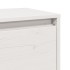 Armarios de pared 2 uds madera maciza pino blanco 45x30x35