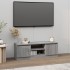 Mueble de TV con puerta gris Sonoma 102x30x36