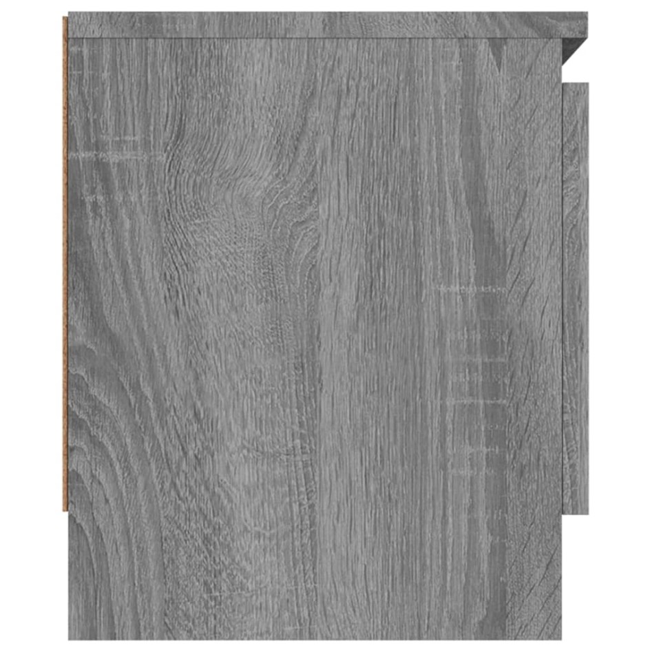 Mueble de TV con puerta gris Sonoma 102x30x36