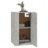 Muebles para TV de pared 2 uds gris hormigón 40x34,5x60