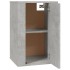 Muebles para TV de pared 2 uds gris hormigón 40x34,5x60