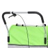 Remolque para bicicletas y cochecito 2 en 1 verde y
