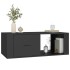 Mesa de centro madera contrachapada negro 100x50,5x35