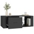 Mesa de centro madera contrachapada negro 100x50,5x35