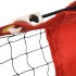 Red de tenis poliéster negro y rojo 500x100x87