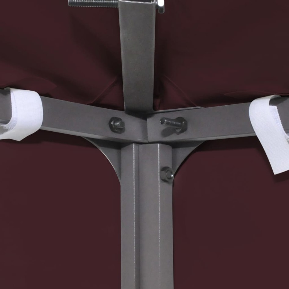Toldo de cenador burdeos 310 g/m² 3x4