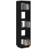 Estantería/divisor de espacios madera pino negro 40x35x167