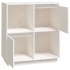 Aparador de madera maciza de pino blanco 74x35x80