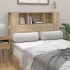 Mueble cabecero color roble Sonoma 120x18,5x102,5