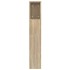 Mueble cabecero color roble Sonoma 120x18,5x102,5