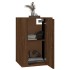 Muebles para TV de pared 2 uds roble marrón 40x34,5x60