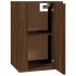 Muebles para TV de pared 2 uds roble marrón 40x34,5x60