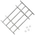 Reja de seguridad ajustable ventana con 4 barras 1000-1500