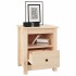 Mesita de noche madera maciza de pino 40x35x49