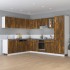Armario bajo de cocina madera ingeniería roble