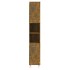 Armario de baño madera contrachapada roble ahumado 30x30x179