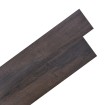 Lamas para suelo autoadhesivas PVC marrón oscuro 5,02 m² 2 mm