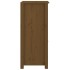 Aparadores 2 uds madera maciza de pino marrón miel 40x35x80