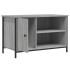 Mueble para TV madera contrachapada gris Sonoma 80x40x50