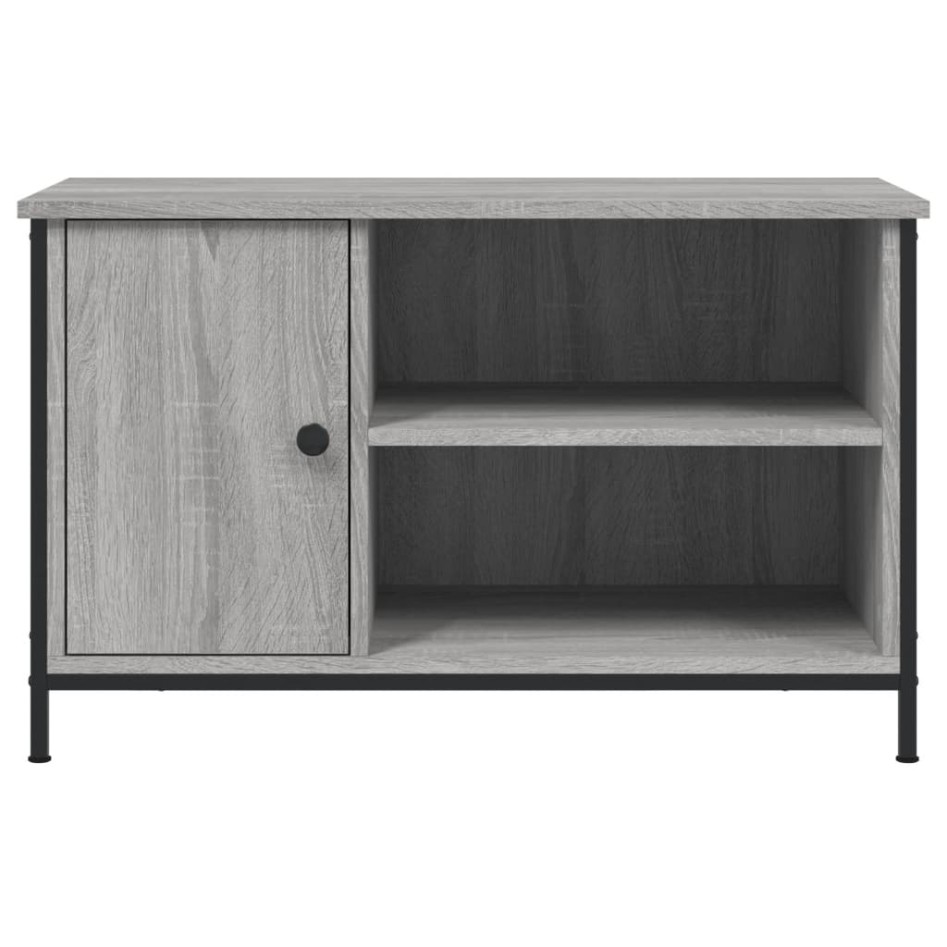 Mueble para TV madera contrachapada gris Sonoma 80x40x50