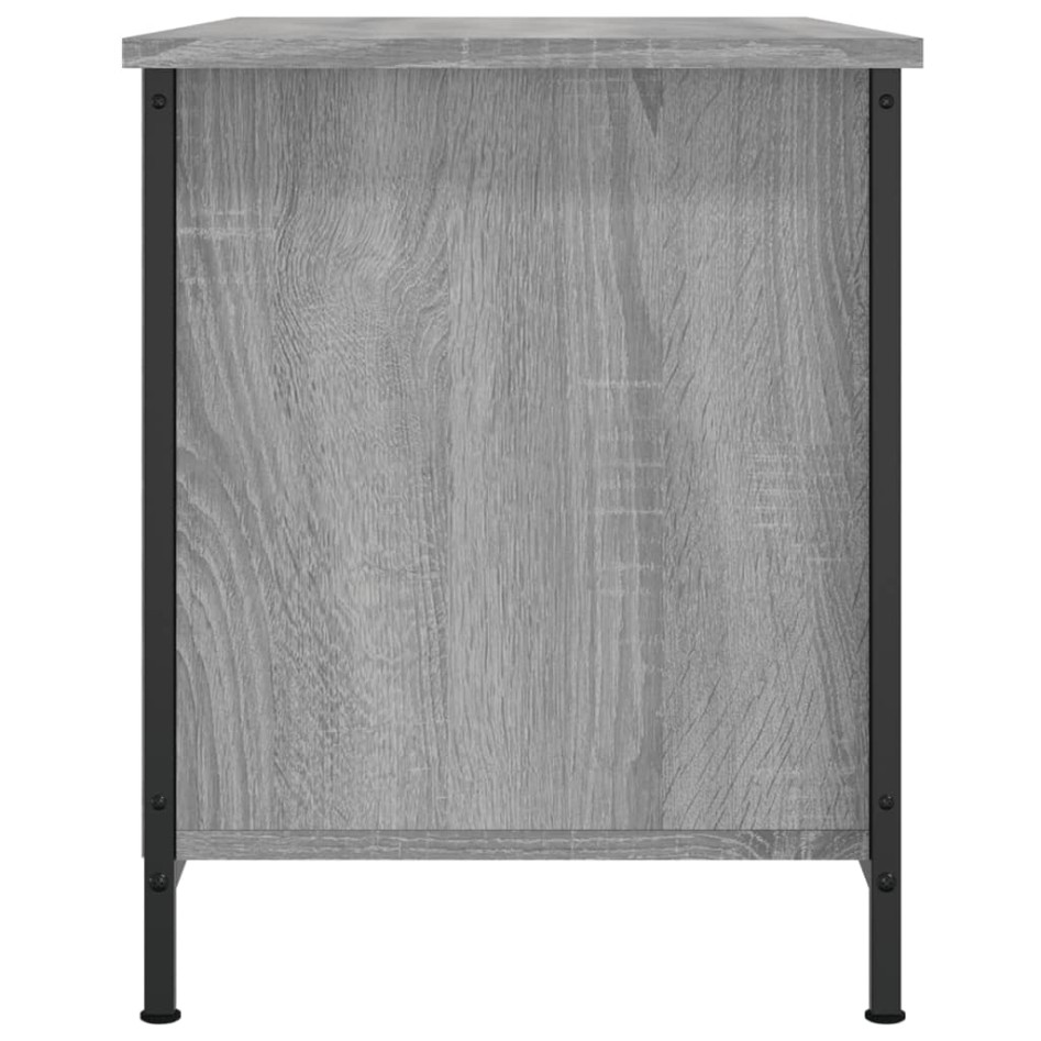 Mueble para TV madera contrachapada gris Sonoma 80x40x50
