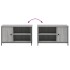 Mueble para TV madera contrachapada gris Sonoma 80x40x50