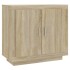 Aparador de madera contrachapada roble Sonoma 80x40x75