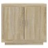 Aparador de madera contrachapada roble Sonoma 80x40x75
