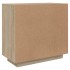 Aparador de madera contrachapada roble Sonoma 80x40x75