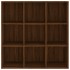 Estantería marrón roble 98x29x97,5