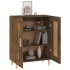 Aparador madera contrachapada color roble ahumado 69,5x34x90
