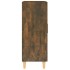Aparador madera contrachapada color roble ahumado 69,5x34x90