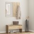 Set de muebles de recibidor madera contrachapada roble