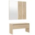 Set de muebles de recibidor madera contrachapada roble