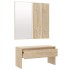 Set de muebles de recibidor madera contrachapada roble