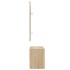 Set de muebles de recibidor madera contrachapada roble