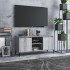 Mueble de TV con patas de metal gris Sonoma 103,5x35x50