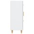 Aparador de madera contrachapada blanco 69,5x34x90