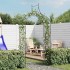 Arcos de jardín para plantas trepadoras verde