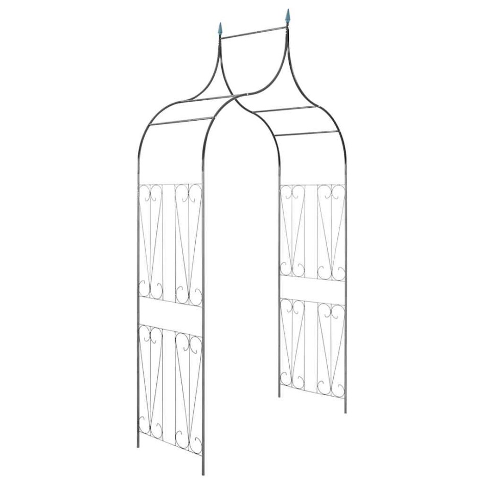 Arcos de jardín para plantas trepadoras verde