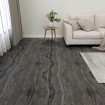 Lamas para suelo autoadhesivas 55 uds PVC gris oscuro 5,11 m²