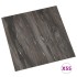 Lamas para suelo autoadhesivas 55 uds PVC gris oscuro 5,11