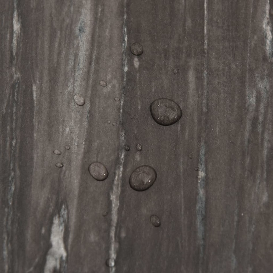 Lamas para suelo autoadhesivas 55 uds PVC gris oscuro 5,11