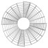 Poste circular de gaviones acero galvanizado Ø30x200