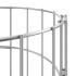 Poste circular de gaviones acero galvanizado Ø30x200
