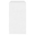 Aparador de madera contrachapada blanco 70x41x75