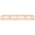 Estructura de cama de madera maciza 90x200