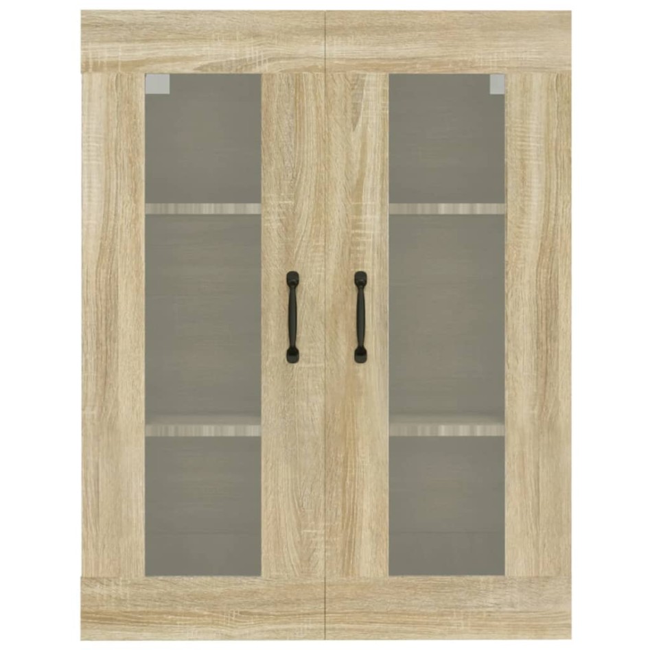 Armario colgante de pared roble Sonoma 69,5x34x90