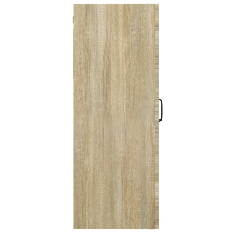 Armario colgante de pared roble Sonoma 69,5x34x90